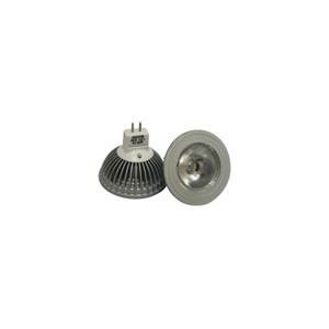 Dicroico LED de 3W y 12V Cálido con difusor
