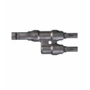 Conector MC4/ 1 hembra y 2 machos