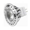 Dicroico LED 1W 12V Cálido (1x1W, 90lm, MR16)