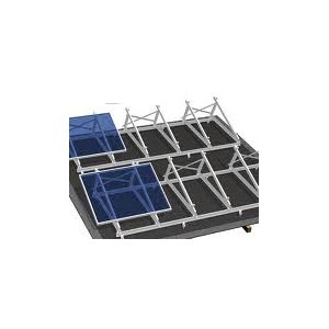 Kit perfil - estructura 5 Paneles hasta panel 260W