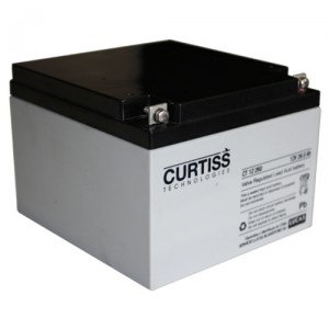 Batería Curtiss 26Ah 12v AGM Ciclo Profundo (CT12260)